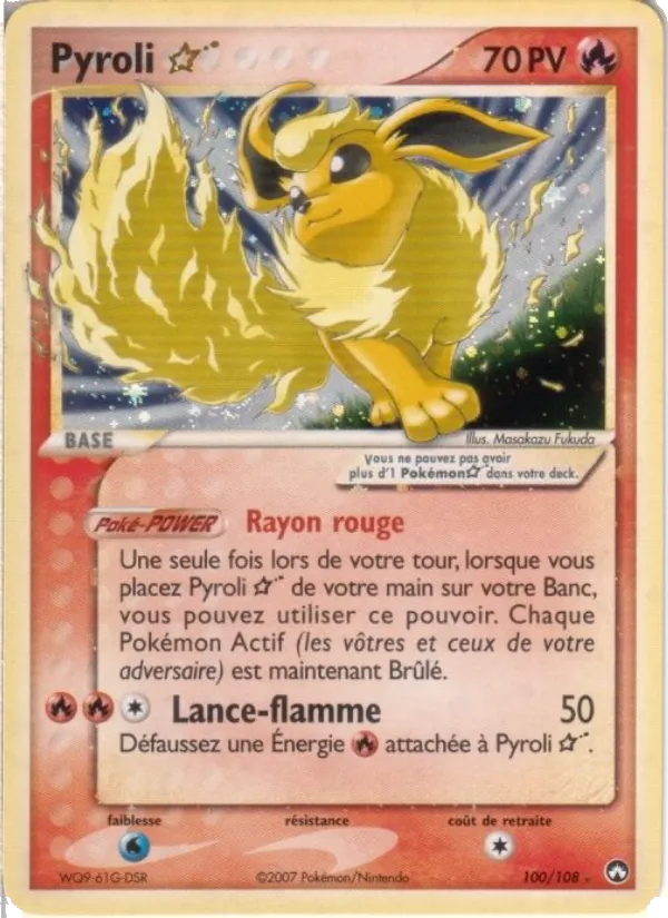 Pyroli étoile, EX Gardiens du Pouvoir