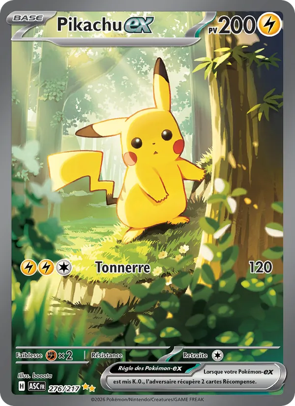 Pikachu ex, Héros Transcendants